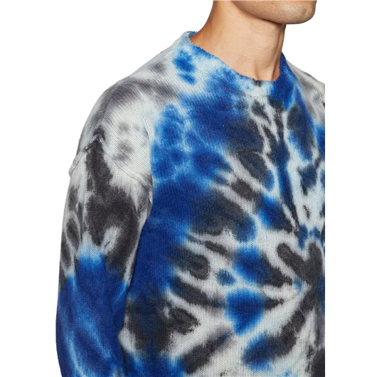 DANIELE ALESSANDRINI MAGLIA TIE DYE IN LANA