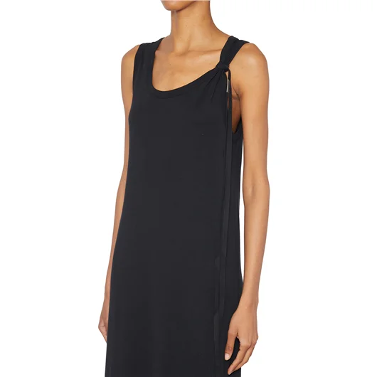 ANN DEMEULEMEESTER TANK TOP LUNGO IN COTONE