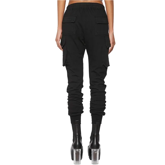 RICK OWENS DRKSHDW PANTALONI IN COTONE MASTODON CUT