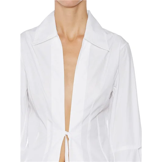 ANN DEMEULEMEESTER CAMICIA LINSEY APERTA