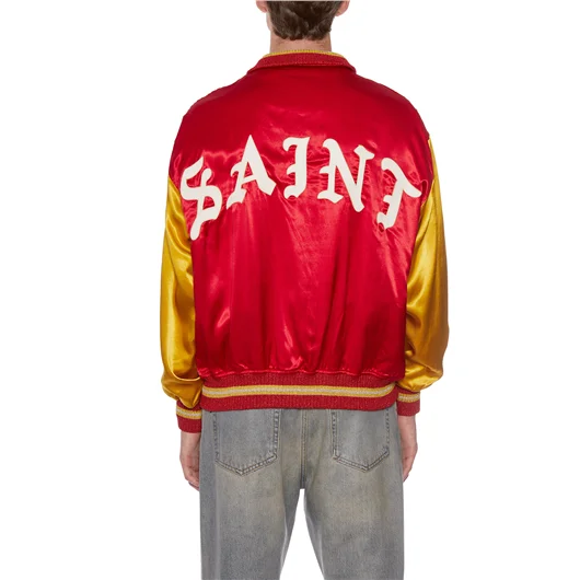 SAINT MXXXXXX BOMBER VARSITY RICAMATO