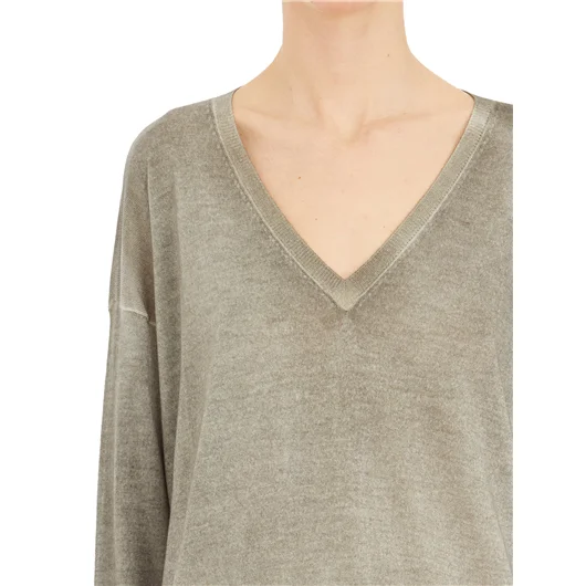 AVANT TOI MAGLIA IN CASHMERE COLLO A V