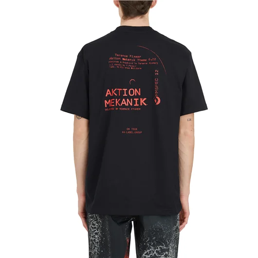 44 LABEL GROUP T-SHIRT CON STAMPA "AKTION MEKANIK"