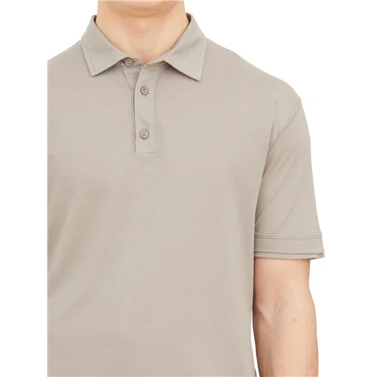 PAOLO PECORA POLO T-SHIRT IN COTONE