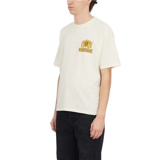 RHUDE T-SHIRT CRESTA CIGAR