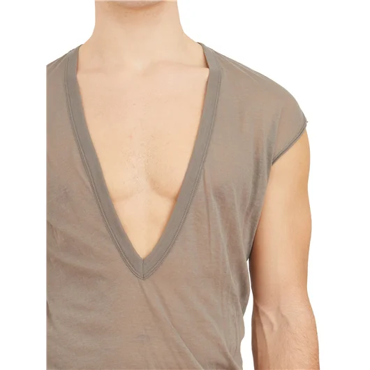 RICK OWENS T-SHIRT DYLAN IN COTONE