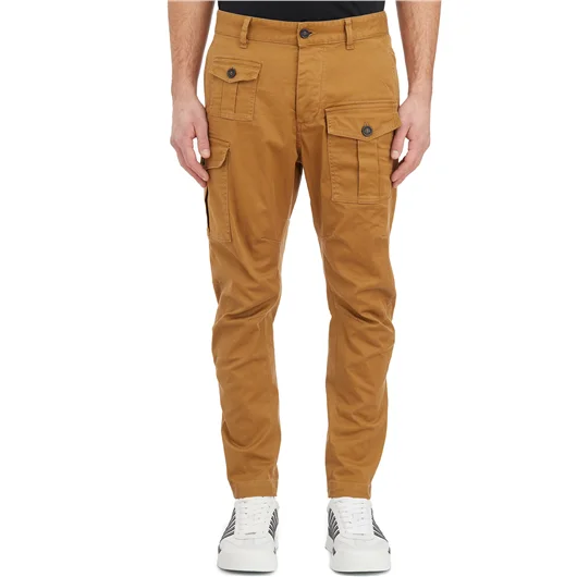 DSQUARED PANTALONE CARGO IN COTONE