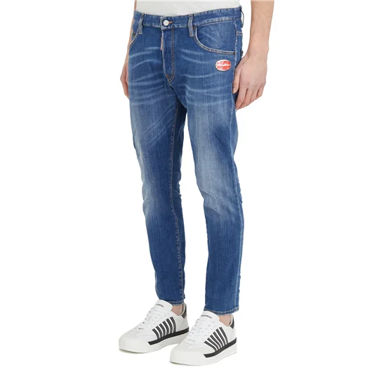 DSQUARED JEANS IN DENIM SKATER