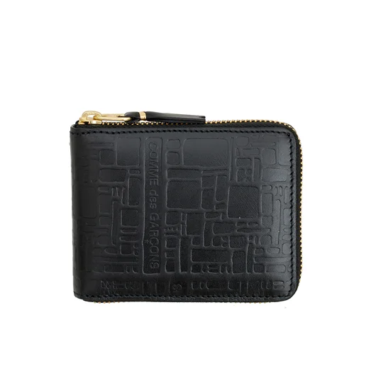 COMME DES GARCONS Wallet PORTAFOGLIO IN PELLE CON ZIP