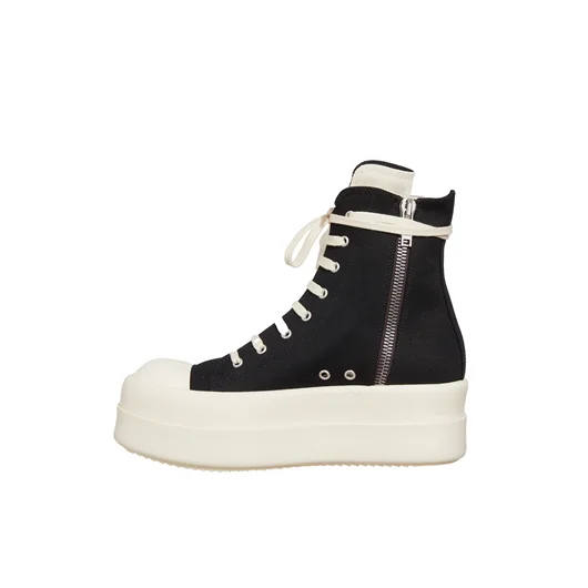 RICK OWENS DRKSHDW SNEAKER IN DENIM DOUBLE BUMPER