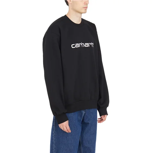 CARHARTT WIP FELPA GIROCOLLO LOGO