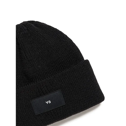 Y-3 CAPPELLO BEANIE LOGO