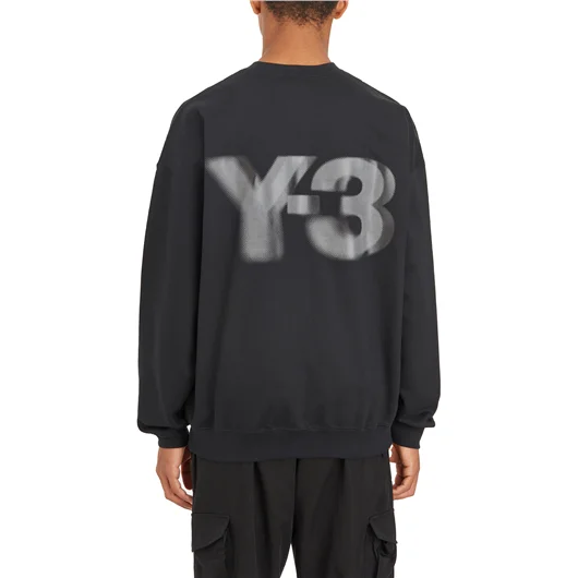 Y-3 FELPA GIROCOLLO LOGO