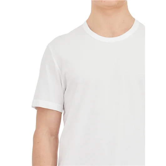 JAMES PERSE T-SHIRT GIROCOLLO IN COTONE