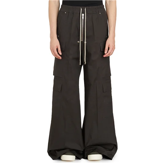 RICK OWENS PANTALONI CARGOBELAS DARK DUST