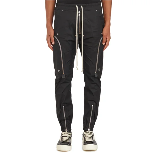 RICK OWENS PANTALONI BAUHAUS CARGO BLACK