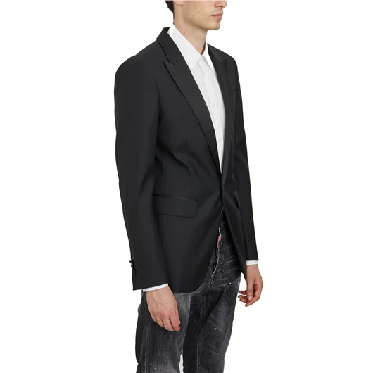 DSQUARED BLAZER BERLIN IN LANA E SETA