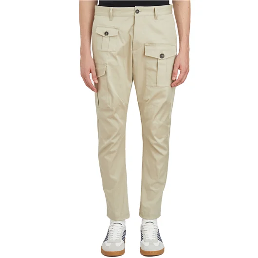 DSQUARED PANTALONE CARGO IN COTONE