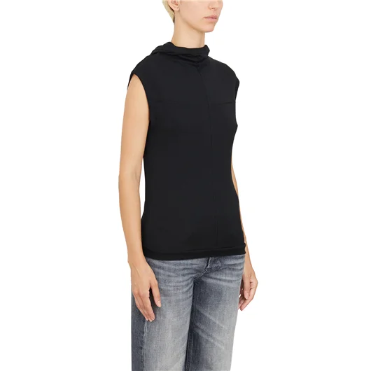 THOM KROM TANK TOP CON CAPPUCCIO