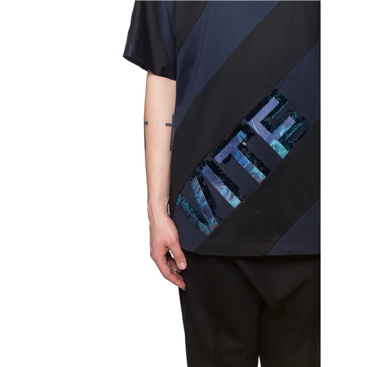 JUUN J T-SHIRT OVERSIZE IN COTONE