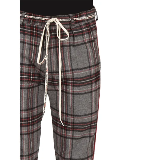 REPRESENT PANTALONE IN TARTAN