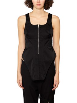 TOP CORSETTO CON ZIP